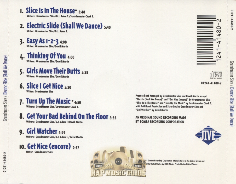 Grandmaster Slice Electric Slide (Shall We Dance) CD Rap Music Guide